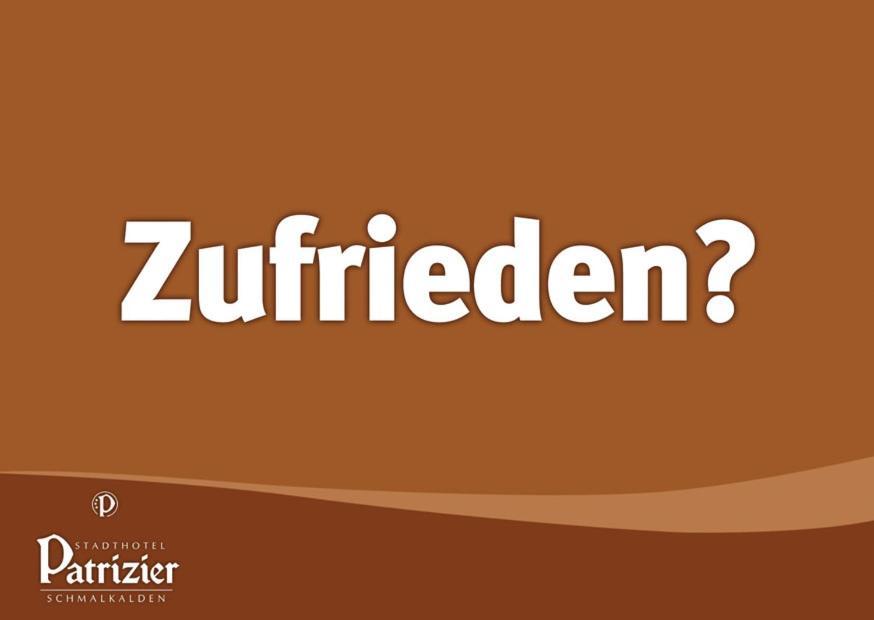 Stadthotel Patrizier Schmalkalden Kültér fotó